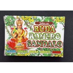 JABÓN DE RUDA SÁNDALO ROMERO