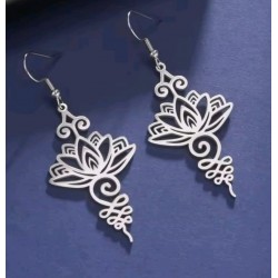 PENDIENTES DE ACERO UNALOME